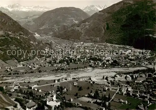 AK / Ansichtskarte  Bozen_Gries_Suedtirol_IT Fliegeraufnahme mit Rosengarten und Latemar 