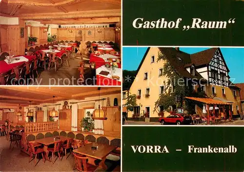 AK / Ansichtskarte 73835599 Vorra_Pegnitz Gasthof Raum Restaurant Vorra Pegnitz