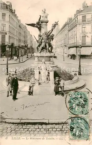 AK / Ansichtskarte  Lille_59 Le Monument de Testelin 