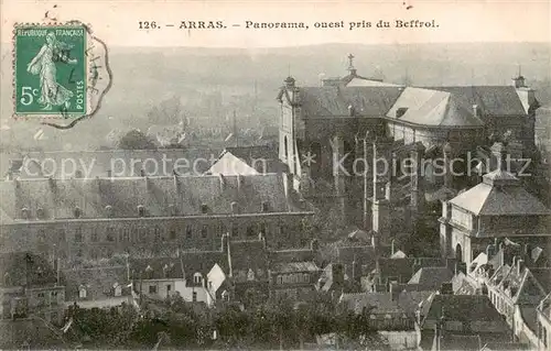 AK / Ansichtskarte  Arras__62 Panorama ouest pris du Beffroi 