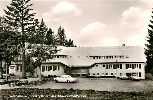 AK / Ansichtskarte  Todtmoos Wanderheim Hochkopfhaus des Schwarzwald Vereins Todtmoos