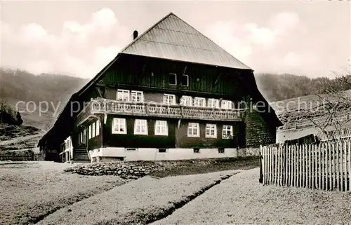 AK / Ansichtskarte  Bernau_Schwarzwald Pension Reinhardshof Bernau Schwarzwald