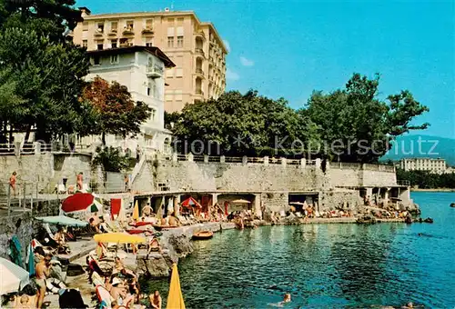 AK / Ansichtskarte 73835646 Lovran_Lovrana_Croatia Hotel Beograd Hotel Belveder 