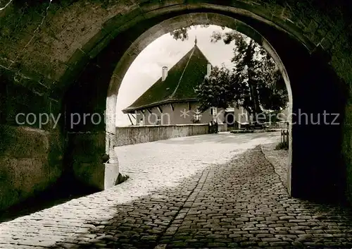 AK / Ansichtskarte  Tuebingen Blick vom aeusseren Schlosstor Tuebingen