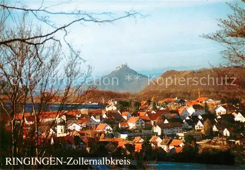 AK / Ansichtskarte Ringingen_Burladingen Panorama Schloss Ringingen_Burladingen