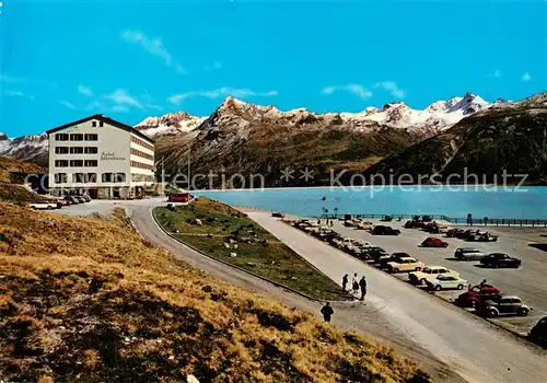 AK / Ansichtskarte Bielerhoehe Hotel Silvrettasee mit Rosstalferner Bielerhoehe