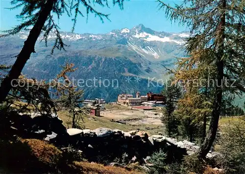 AK / Ansichtskarte Campodolcino_Sondrio_IT Casa Alpina di Motta con la visione del Pizzo Tambo 
