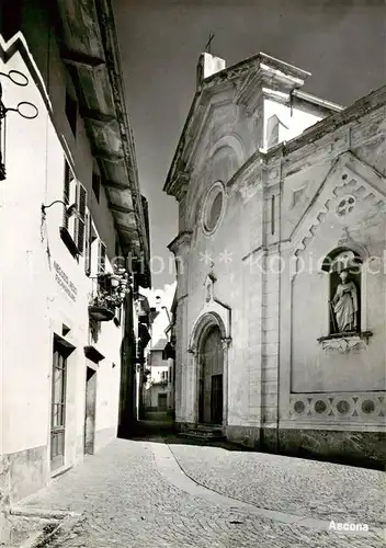 AK / Ansichtskarte Ascona_Lago_Maggiore_TI Kirche 
