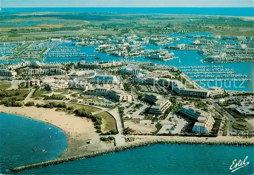 AK / Ansichtskarte Port Camargue_30 Vue aerienne Les marinas et les ports de plaisance 
