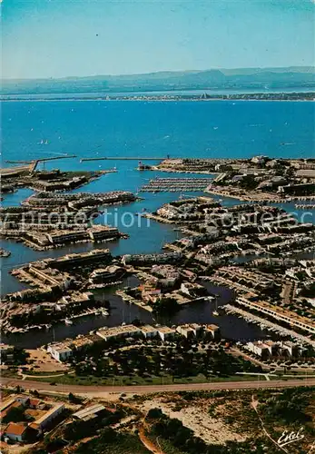 AK / Ansichtskarte Port Camargue_30 Vue generale aerienne  