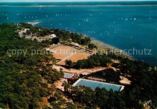 AK / Ansichtskarte Carcans Maubuisson_33 Vue aerienne Base de Bombannes 