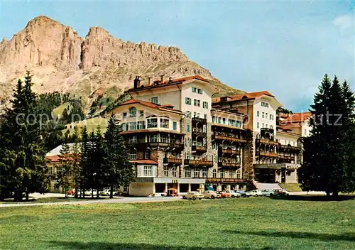AK / Ansichtskarte Karersee_Lago_di_Carezza_IT Grand Hotel Karezza 