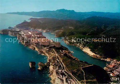 AK / Ansichtskarte Bonifacio_Corse_du_Sud Vue generale de la Ville sur les falaises Bonifacio_Corse_du_Sud