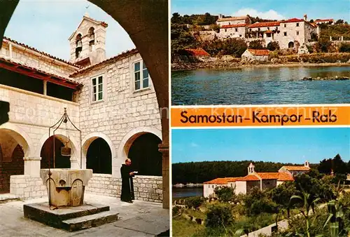 AK / Ansichtskarte Samostan_Croatia Kampor Rab Franziskanerkloster 
