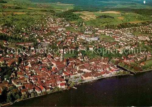 AK / Ansichtskarte ueberlingen_Bodensee Fliegeraufnahme ueberlingen Bodensee