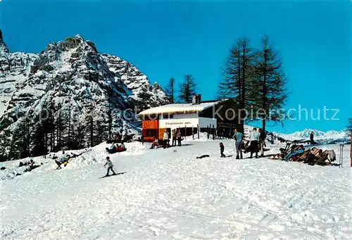 AK / Ansichtskarte Sexten_Sesto_Suedtirol_IT Rifugio Croda Rossa di Sesto 