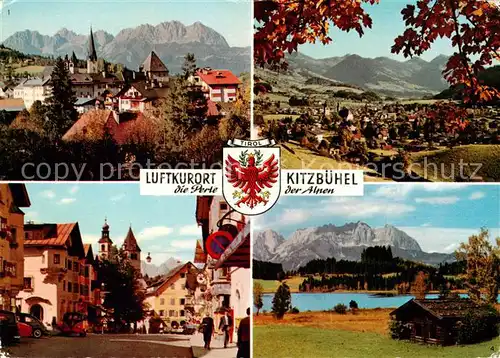 AK / Ansichtskarte Kitzbuehel_Tirol_AT Ortsansichten Panorama Seepartie 