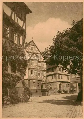 AK / Ansichtskarte Neudenau Mittelalterliches Rathaus Neudenau