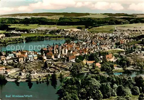 AK / Ansichtskarte Bad_Waldsee Fliegeraufnahme Bad_Waldsee