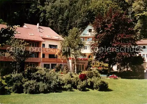 AK / Ansichtskarte Wildberg_Schwarzwald Haus Saron Christl Erholungsheim Wildberg Schwarzwald