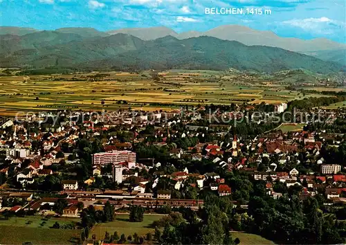 AK / Ansichtskarte Bad_Krozingen Fliegeraufnahme mit Belchenblick Bad_Krozingen