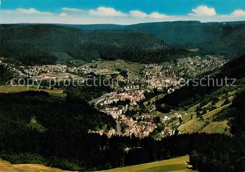 AK / Ansichtskarte Alpirsbach Kur und Klosterstadt Fliegeraufnahme Alpirsbach