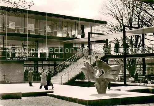 AK / Ansichtskarte  Expositions Weltaustellung Bruessel 1958 Deutschland  