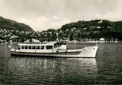 AK / Ansichtskarte  Dampfer_Binnenschifffahrt Navigazione Sul Lago di Como Verbano Benaco Lario 