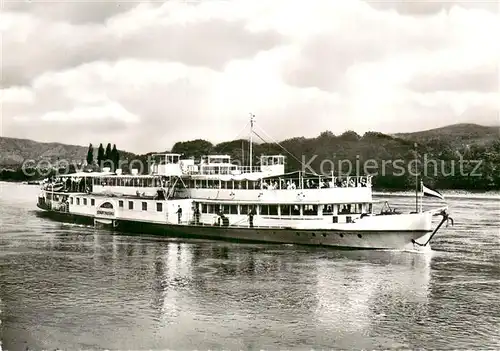 AK / Ansichtskarte  Dampfer_Seitenrad Stadt Passau Donau  