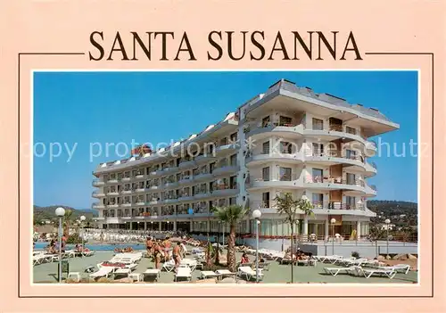 AK / Ansichtskarte  Santa_Susanna_Cataluna_ES Hotel Mercury 