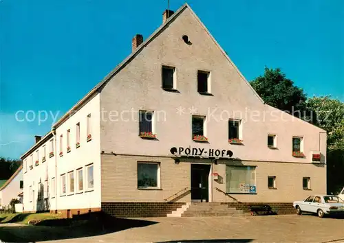 AK / Ansichtskarte  Zintlhammer Hotel Pension Pony Hof Zintlhammer