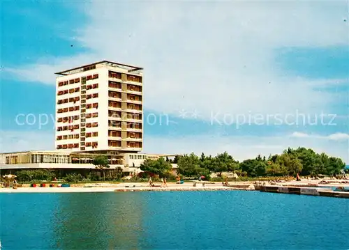 AK / Ansichtskarte 73836048 Umag_Umago_Istrien Hotel Adriatic Umag_Umago_Istrien