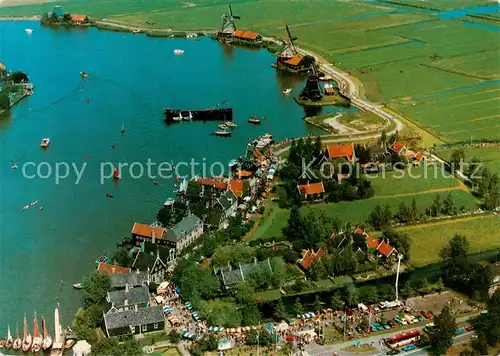 AK / Ansichtskarte  Zaandam_NL Zaanse Schans luchtopname 