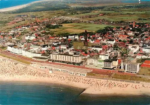 AK / Ansichtskarte  Borkum_Nordseeheilbad Insel im Hochseeklima Strand 