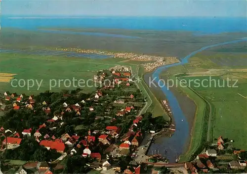 AK / Ansichtskarte  Hooksiel_Nordseebad Fliegeraufnahme Hooksiel_Nordseebad