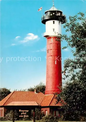 AK / Ansichtskarte 73836122 Wangerooge_Wangeroog_Nordseebad Alter Leuchtturm heute Heimatmuseum 