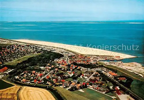 AK / Ansichtskarte  Neuharlingersiel Fliegeraufnahme Neuharlingersiel