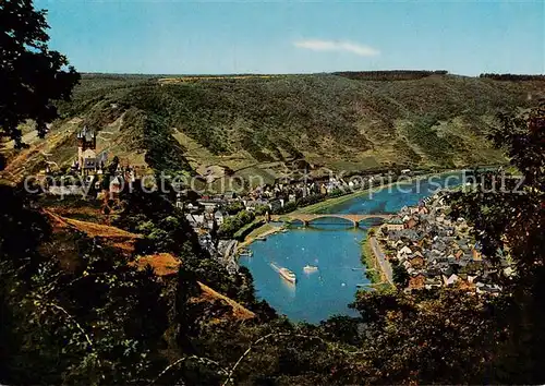 AK / Ansichtskarte  Cochem_Kochem_Mosel Panorama mit Blick zur Burg Cornely-Karte Nr. 11630 