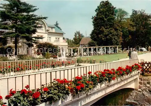 AK / Ansichtskarte  Bad_Harzburg Weisse Bruecke Bad_Harzburg