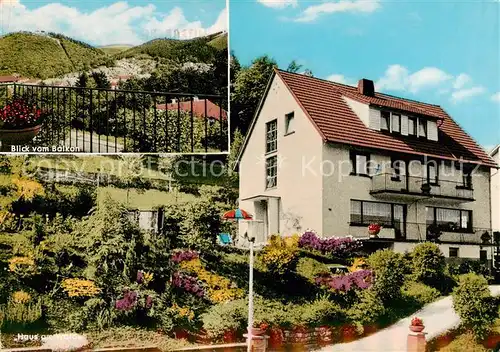 AK / Ansichtskarte  Bad_Lauterberg Kur-Pension Haus am Walde Bad_Lauterberg