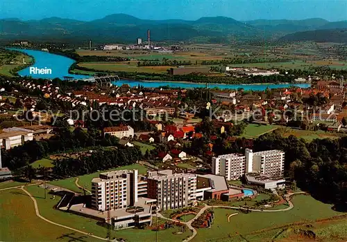 AK / Ansichtskarte  Bad_Saeckingen_Hochrhein Kurzentrum Fliegeraufnahme 