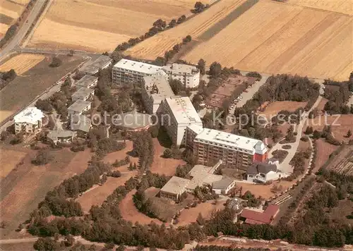 AK / Ansichtskarte  oeschelbronn_Niefern Johanneshaus und Klinik Fliegeraufnahme oeschelbronn Niefern