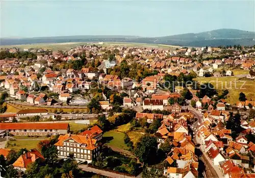 AK / Ansichtskarte  Clausthal-Zellerfeld Fliegeraufnahme Clausthal-Zellerfeld