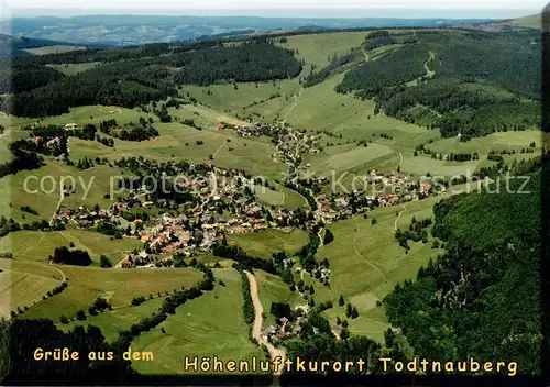 AK / Ansichtskarte  Todtnauberg Fliegeraufnahme Todtnauberg