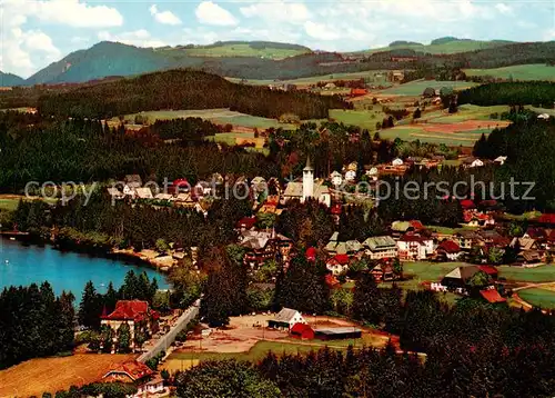 AK / Ansichtskarte  Titisee Fliegeraufnahme Titisee