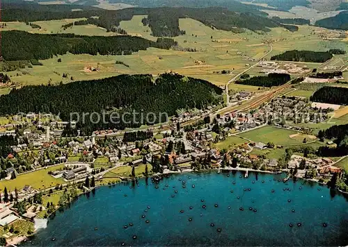 AK / Ansichtskarte  Titisee Fliegeraufnahme Titisee