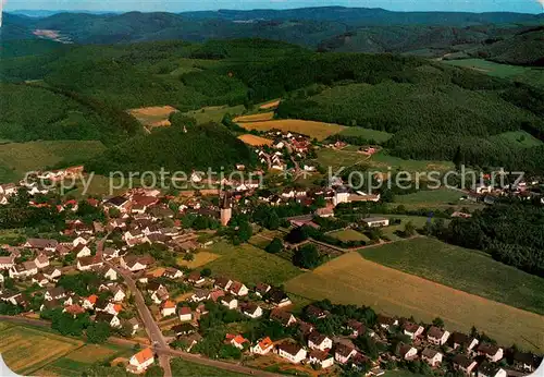 AK / Ansichtskarte  Stockum_Sauerland Fliegeraufnahme mit Stockumer Siebengebirge Stockum_Sauerland