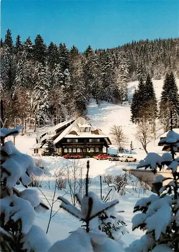 AK / Ansichtskarte  Schoenau_Schwarzwald Gasthof Pension Belchen Multen Schoenau Schwarzwald