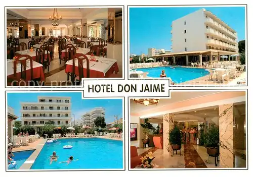 AK / Ansichtskarte 73836247 Cala_Millor_Mallorca Hotel Don Jaime Speisesaal Pool Foyer Cala_Millor_Mallorca