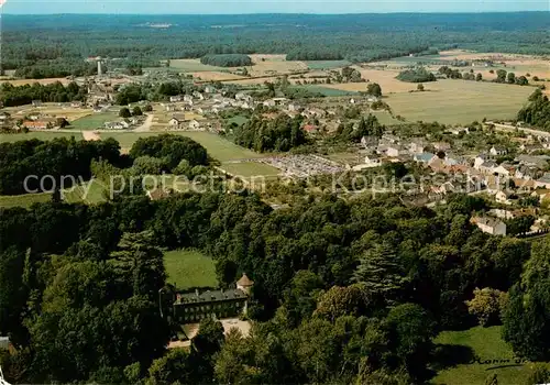AK / Ansichtskarte  Vitry-aux-Loges Le Bourg et le Chateau du Plessis Vitry-aux-Loges